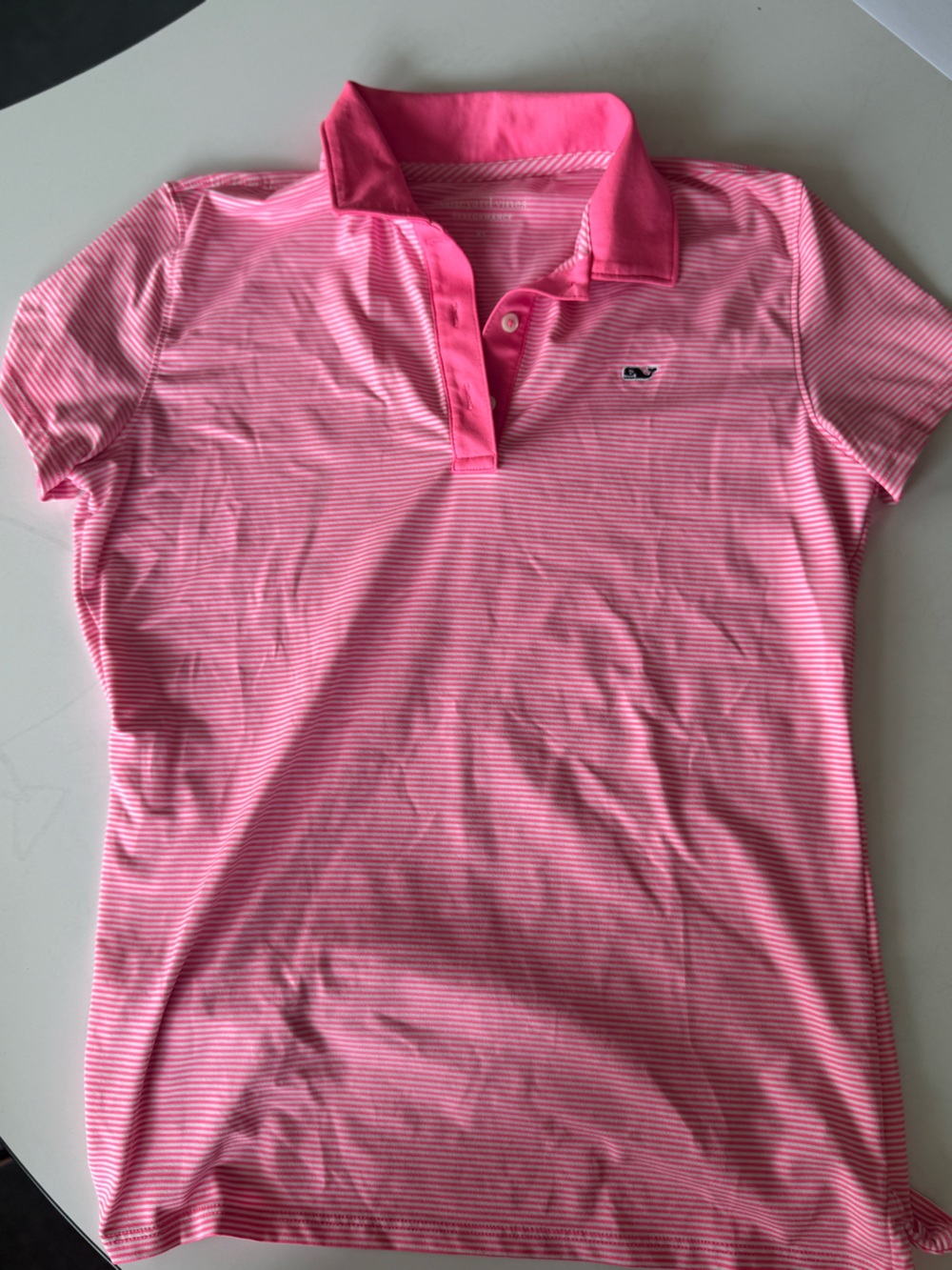 Vineyard Vines women’s extra small pink golf/tennis polo